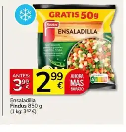 Supermercados Charter FINDUS Ensaladilla oferta