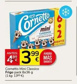 Supermercados Charter FRIGO Cornetto Mini Classico oferta