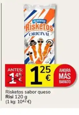 Supermercados Charter RISI Risketos sabor queso oferta