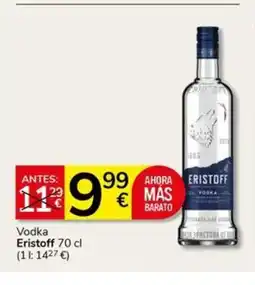 Supermercados Charter ERISTOFF Vodka oferta