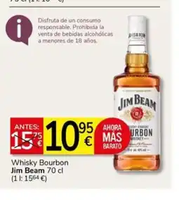 Supermercados Charter JIM BEAM Whisky Bourbon oferta