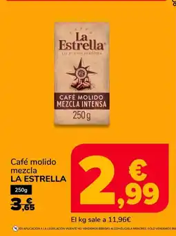 Supeco LA ESTRELLA Café molido mezcla oferta