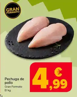 Supeco Pechuga de pollo oferta
