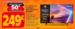 Supeco PHILIPS TV QLED 50" Ambilight 50PUS8400/12 oferta