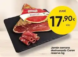 FROIZ Coren - jamón serrano deshuesado oferta