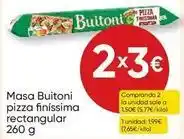 FROIZ Buitoni - masa pizza finissima rectangular oferta