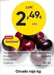 FROIZ Origen - ciruela roja oferta