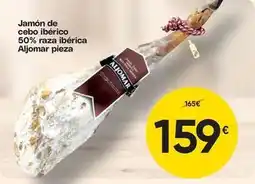 FROIZ Aljomar - jamón de cebo ibérico 50% raza ibérica oferta
