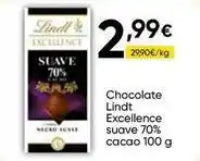 FROIZ Lindt - chocolate excellence suave 70% cacao oferta