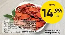 FROIZ Nécora cocida refrigerada oferta
