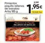 FROIZ Artic - pimientos piquillo rellenos de bacalao oferta