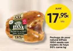 FROIZ Elpozo - pechuga de pavo natural oferta