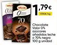 FROIZ Valor - chocolate oferta