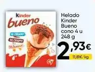 FROIZ Kinder - helado bueno cono oferta
