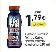 FROIZ Kaiku - bebida protein whey sabor cacao avellana oferta