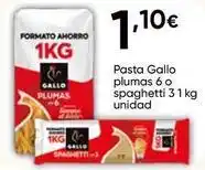 FROIZ Gallo - pasta plumas 6 o spaghetti oferta