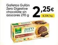 FROIZ Gullón - galletas zero digestive chocolate sin azucares oferta