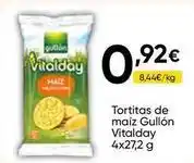 FROIZ Gullón - tortitas de maiz vitalday oferta