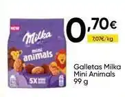 FROIZ Milka - galletas mini animals oferta