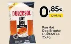 FROIZ Dulcesol - pan hot dog brioche oferta