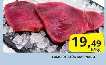 Lomo de atún marinado