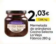 FROIZ Selecta - mermelada de arandanos cocina la vieja fábrica oferta