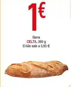 Masymas Celta - barra oferta