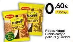 FROIZ Maggi - fideos fusian curry o pollo oferta