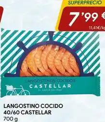Masymas Castellar - langostino cocido 40/60 oferta