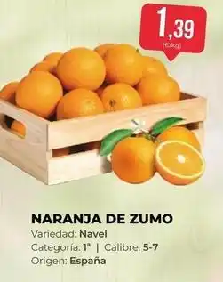 Origen - naranja de zumo
