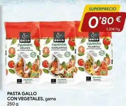Masymas Gallo - pasta con vegetales oferta