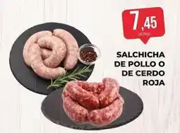 SPAR Gran Canaria Salchicha de pollo o de cerdo roja oferta