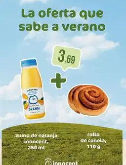 SPAR Gran Canaria Sabe - zumo de naranja innocent oferta