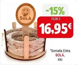 Masymas Solá - somalla extra oferta