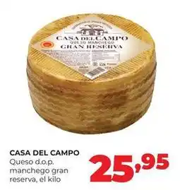 Alimerka Villa campo - queso d.o.p. manchego gran reserva oferta