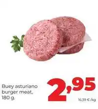 Alimerka Buey asturiano burger meat oferta