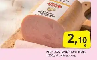 Supermercados MAS Noel - pechuga pavo oferta