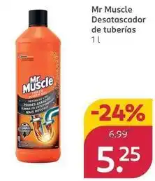 Rossmann Mr muscle - desatascador de tuberias oferta