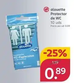 Rossmann Alouette - protector de wc oferta