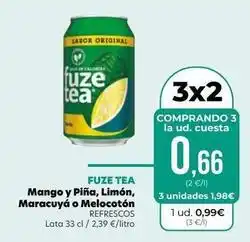 SPAR Gran Canaria Mango - mango y pina, limón, maracuya o melocoton oferta