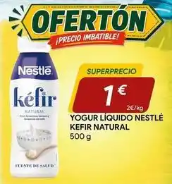 Masymas Nestlé - yogur liquido kefir natural oferta