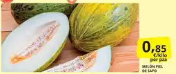 Supermercados MAS Melon piel de sapo oferta