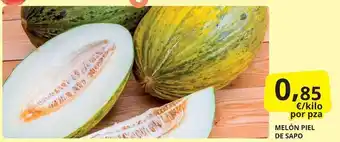 Supermercados MAS Melon piel de sapo oferta