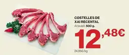 El Corte Inglés Costelles de xai recental oferta