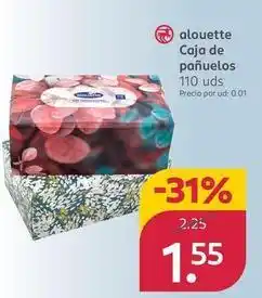 Rossmann Alouette - caja de panuelos oferta