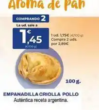 SPAR Gran Canaria Empanadilla pollo oferta