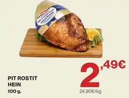 El Corte Inglés Pit rostit oferta