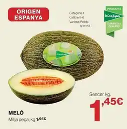 El Corte Inglés Origen - meló oferta