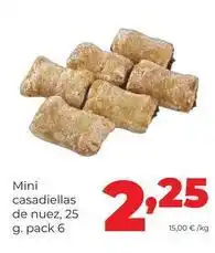 Alimerka Mini casadiellas de nuez oferta