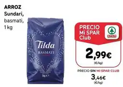 SPAR Gran Canaria Sundari - arroz oferta